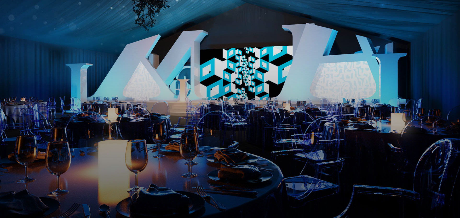 Scénographie des événements